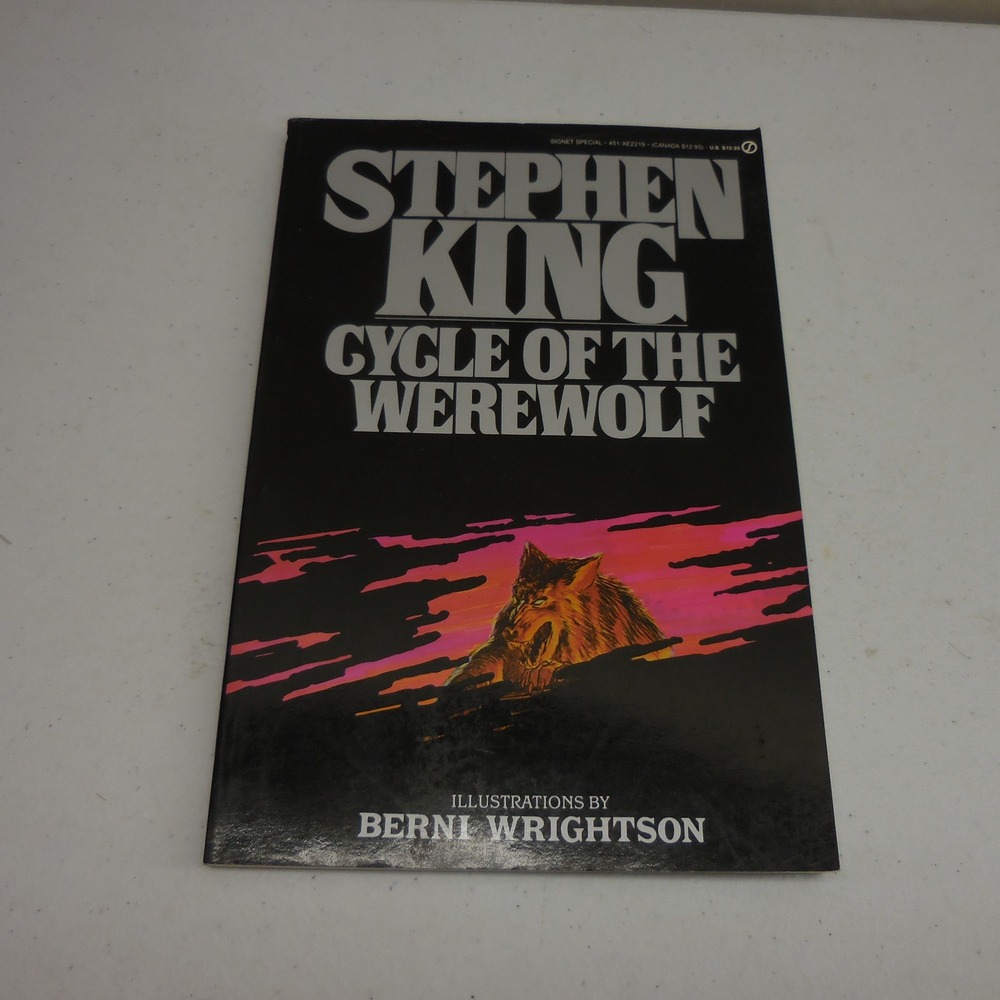 Stephen King Cycle of the Werewolf Berni Wrightson 1985 Signet 1st Printing PB